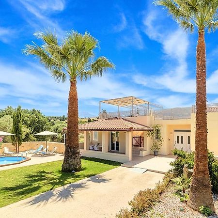 Villa Di Palma Heated Pool Koufi ภายนอก รูปภาพ