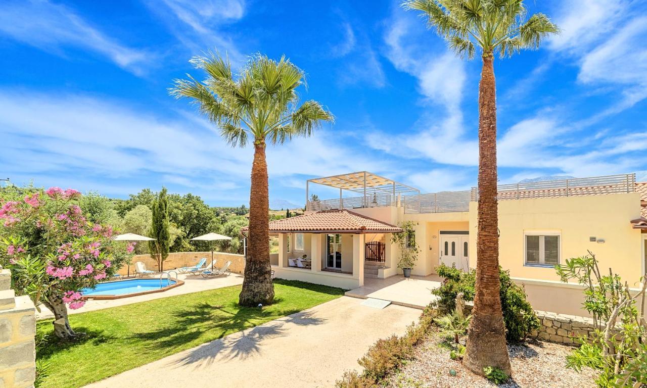 Villa Di Palma Heated Pool Koufi ภายนอก รูปภาพ