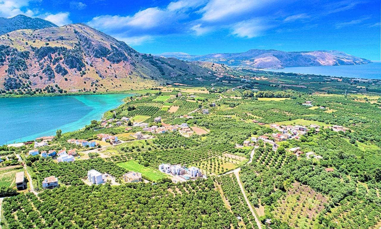 Villa Di Palma Heated Pool Koufi ภายนอก รูปภาพ